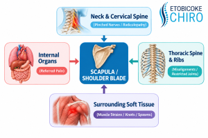 Shoulder Blade Pain Relief Etobicoke Chiropractic Care